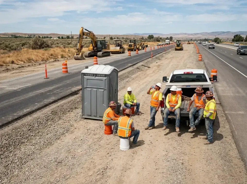 highway-road-construction-crew-007 — frequently asked questions, Porta Potty and Restroom Rentals in Baxter Springs, KS